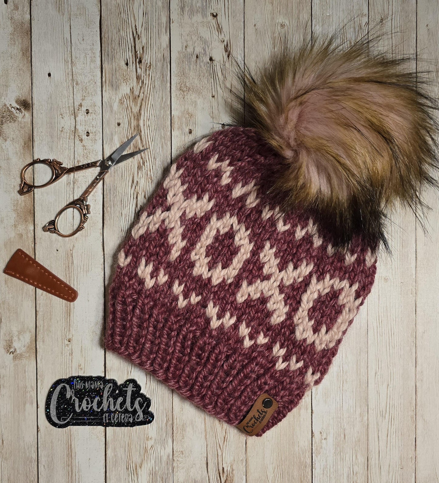 The XOXO Beanie Knit Pattern