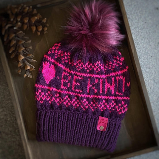 The Be Kind Knit Beanie Pattern