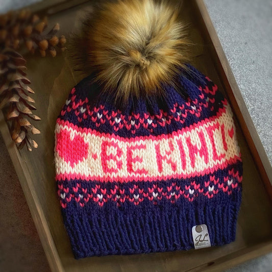 The Be Kind Knit Beanie Pattern