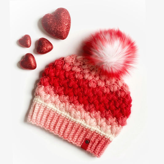 Winter Lily Beanie Crochet Pattern