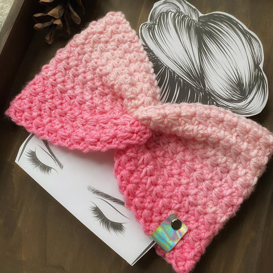 Fireside Ear Warmer Crochet Pattern