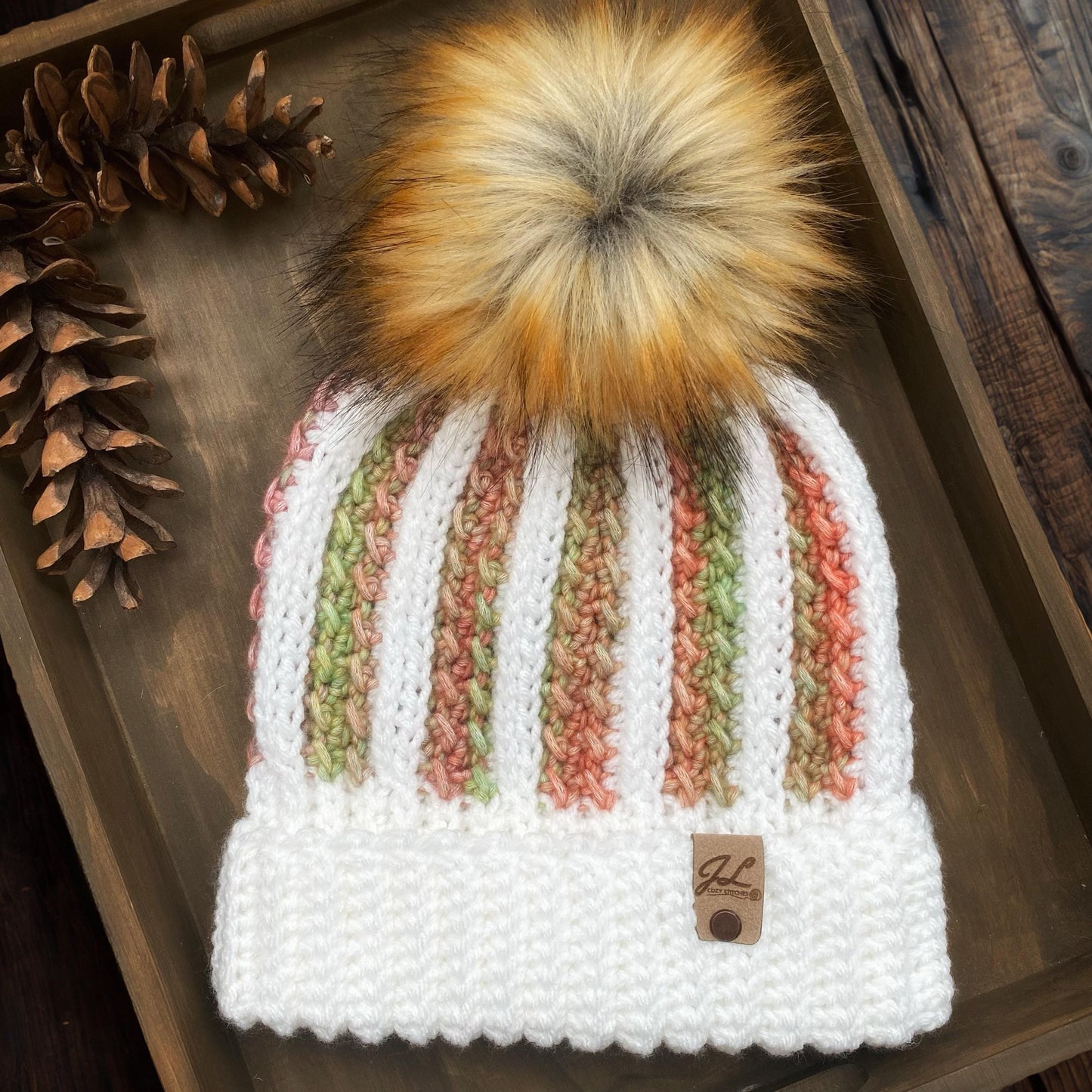 Cabin Glow Beanie Crochet Pattern