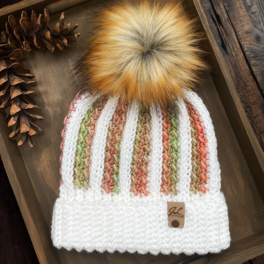 Cabin Glow Beanie Crochet Pattern