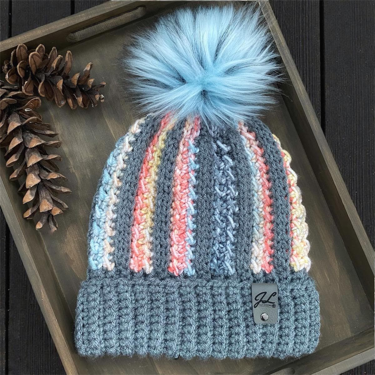 Cabin Glow Beanie Crochet Pattern