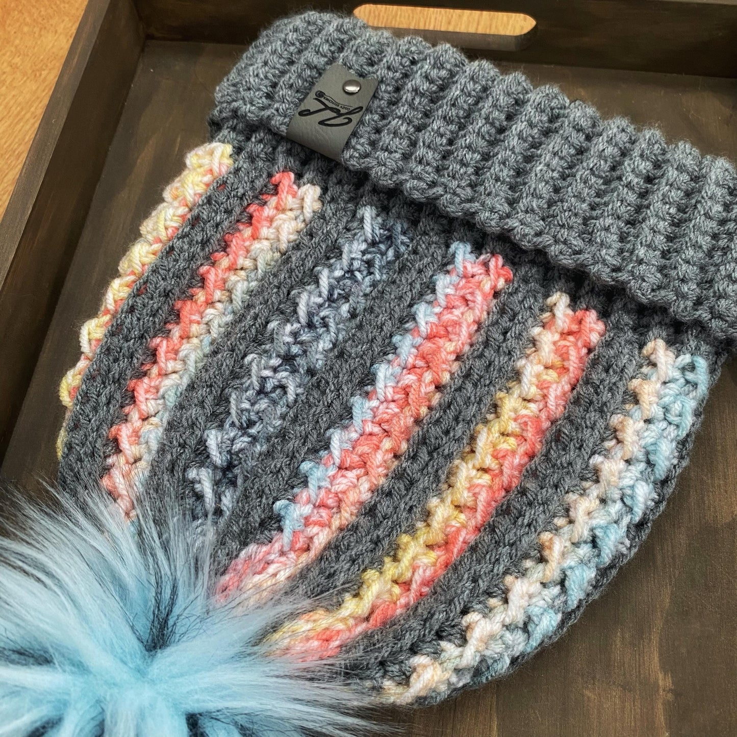Cabin Glow Beanie Crochet Pattern