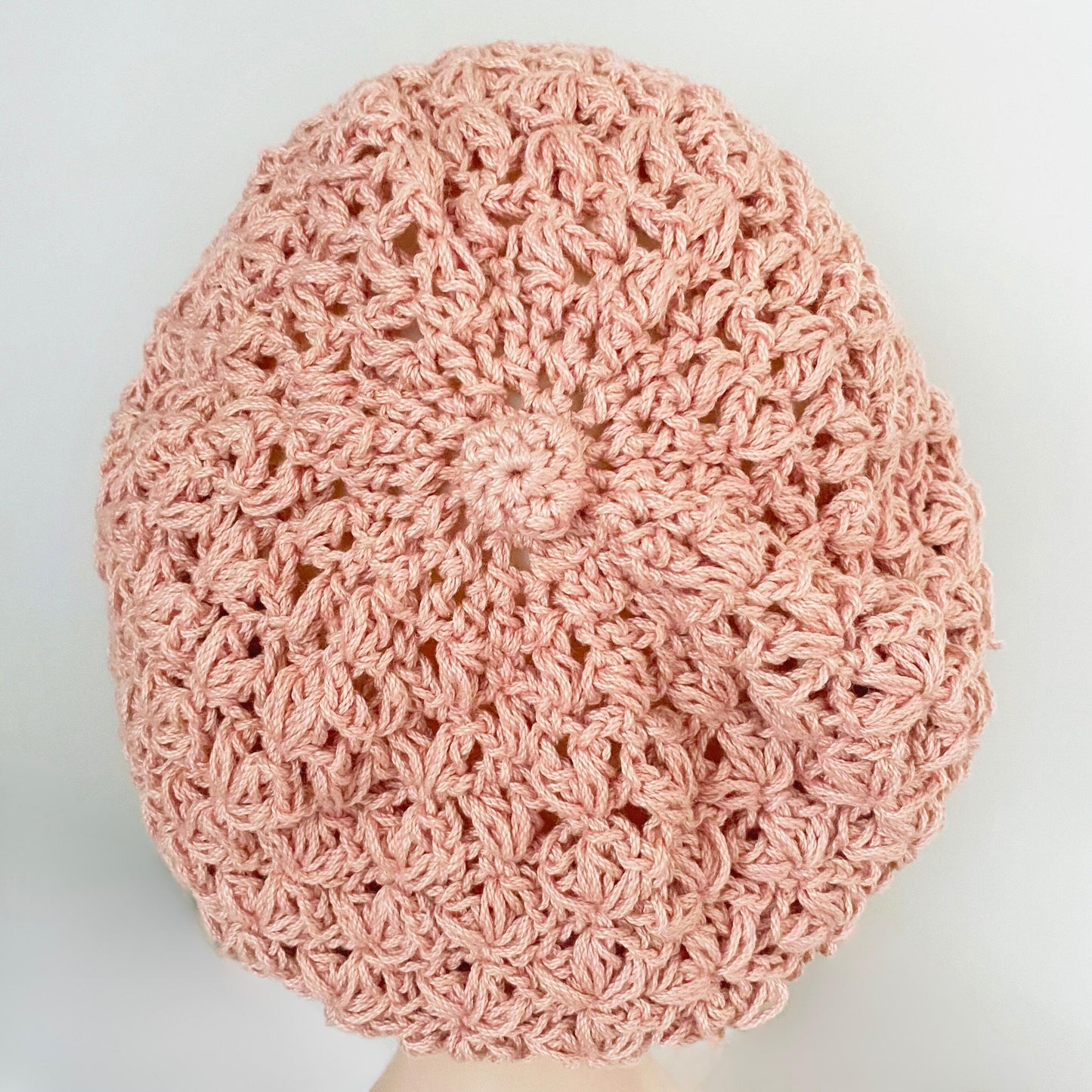 Spring Lily Beret Crochet Hat Pattern