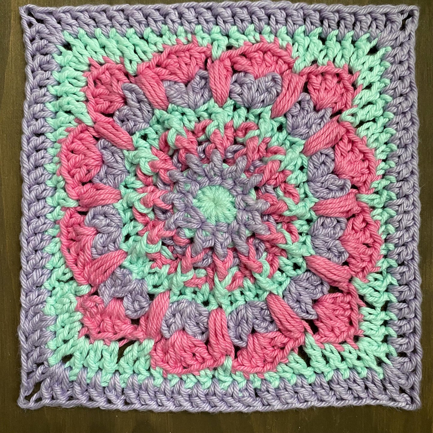 Pretty Little Things Motif Granny Square Crochet Pattern
