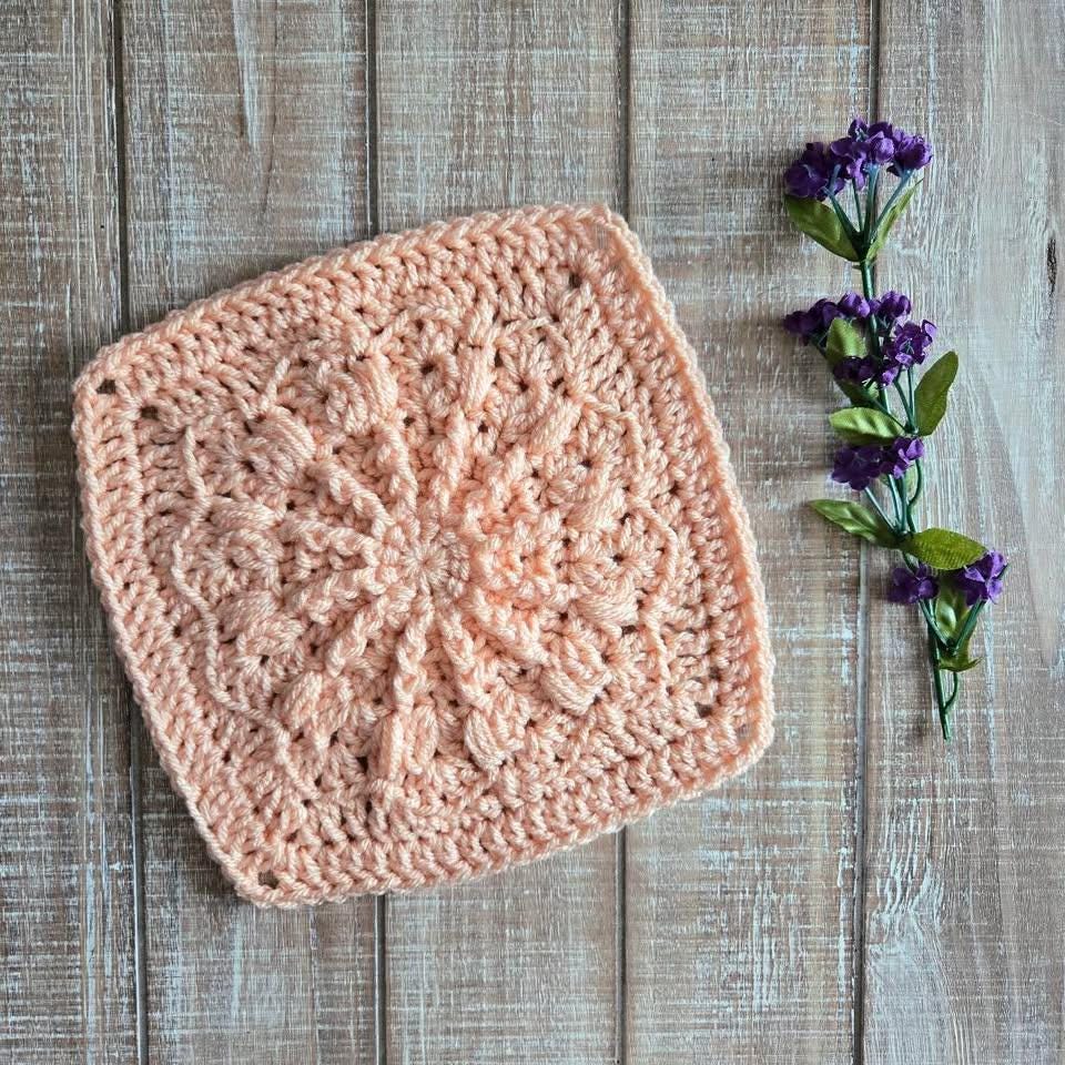 Pretty Little Things Motif Granny Square Crochet Pattern