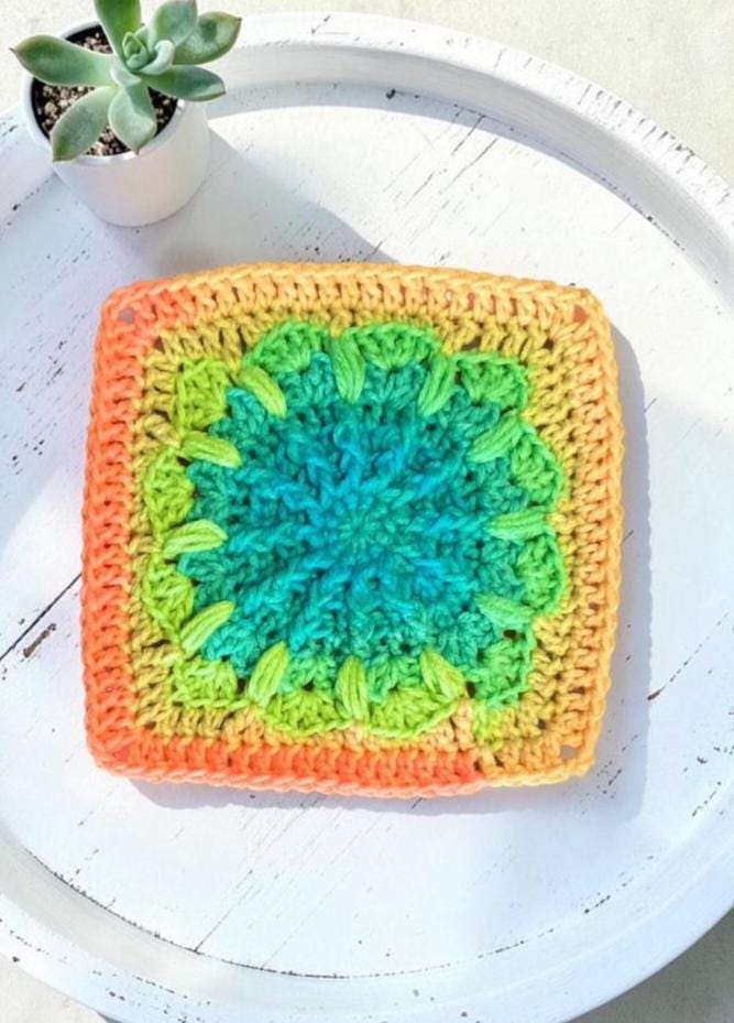 Pretty Little Things Motif Granny Square Crochet Pattern